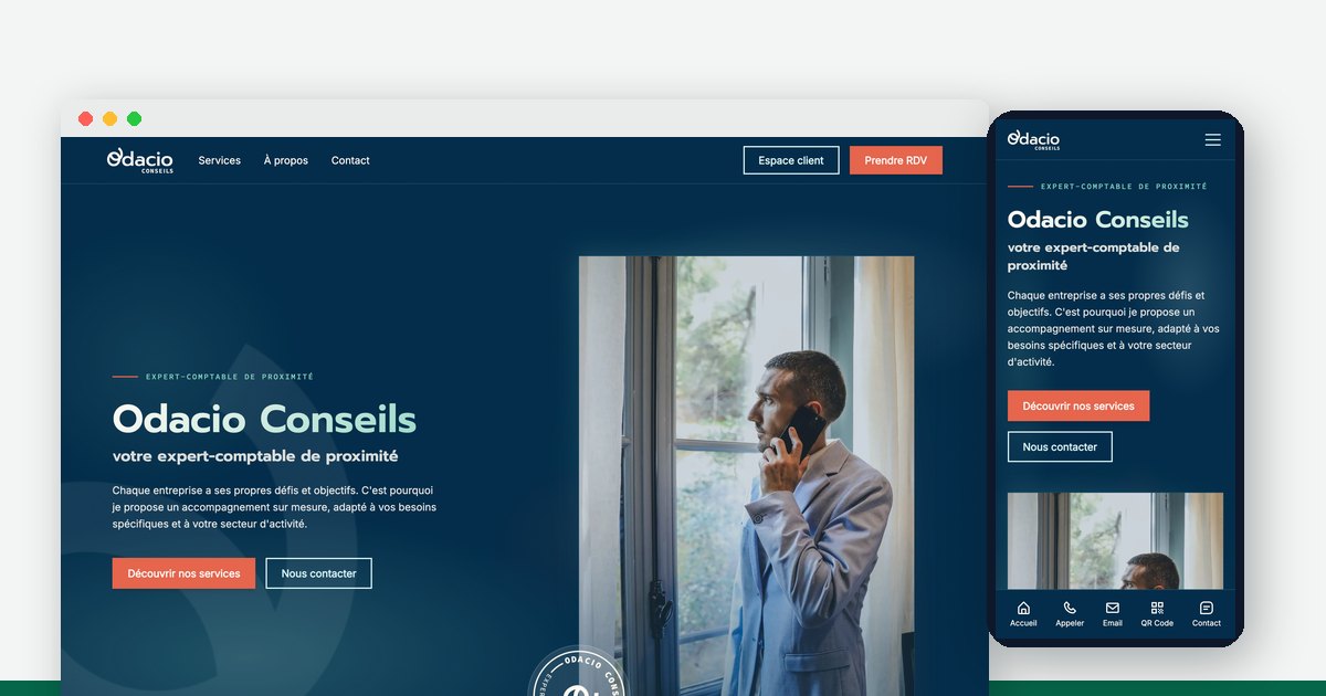 Un expert-comptable qui crée son cabinet sans rachat de clientèle : comment son site et sa fiche Google génèrent 4 à 5 appels qualifiés par mois. Chiffres réels à l'appui.